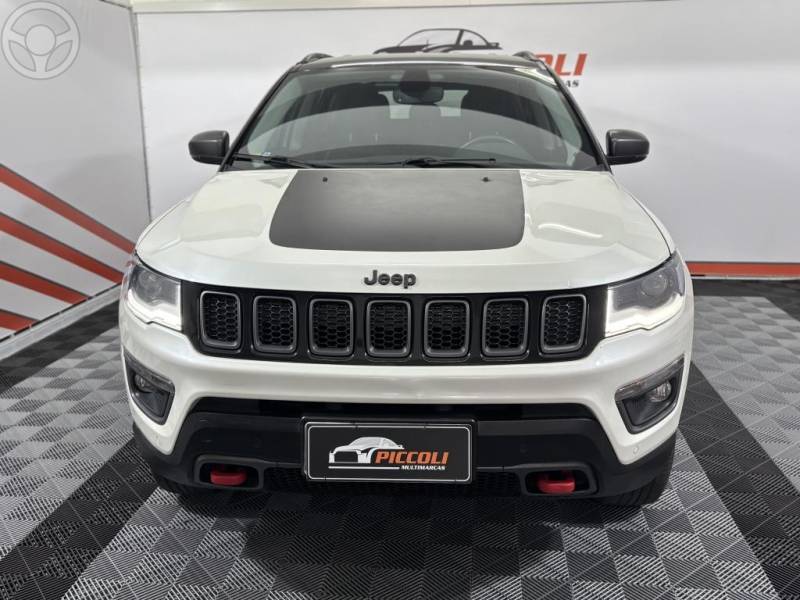 JEEP - COMPASS 2.0 TRAILHAWK TD350 TURBO DIESEL 4X4 4P AUTOMÁTICO - 2021/2021 - BRANCA - R$ 126.900,00