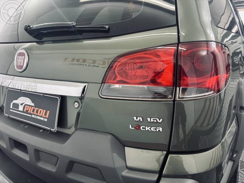 FIAT - PALIO 1.8 MPI ADVENTURE LOCKER WEEKEND 8V FLEX 4P AUTOMATIZADO - 2014/2015 - VERDE - R$ 47.900,00