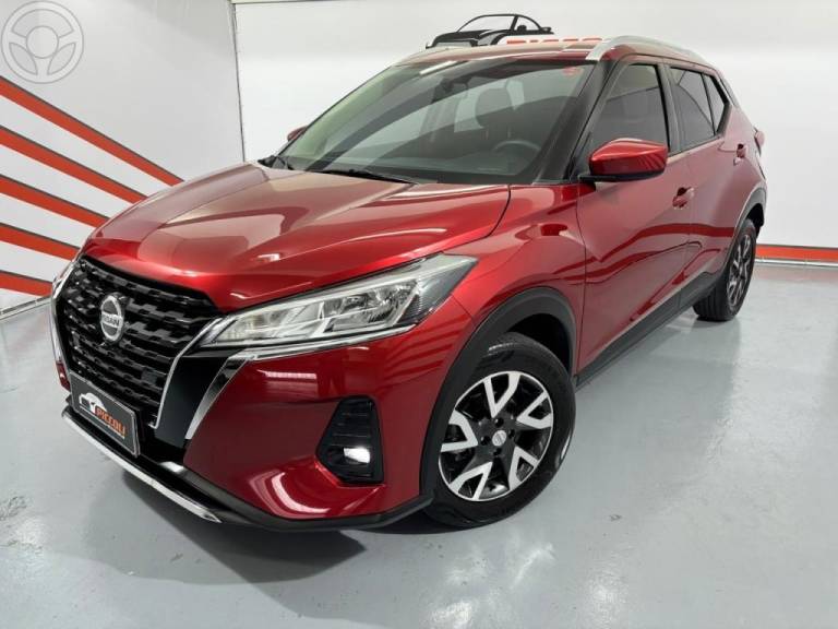 NISSAN - KICKS 1.6 16V FLEX S 4P MANUAL - 2021/2022 - VERMELHA - R$ 89.900,00