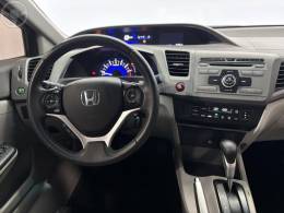 HONDA - CIVIC 2.0 LXR 16V FLEX 4P AUTOMÁTICO - 2013/2014 - CINZA - R$ 76.900,00