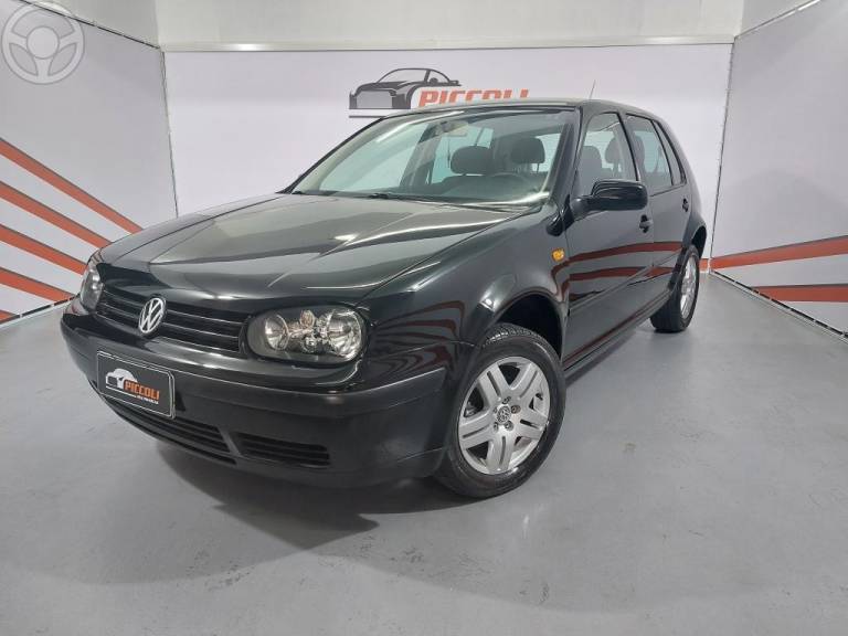 VOLKSWAGEN - GOLF 1.6 MI 8V 4P MANUAL - 2003/2003 - PRETA - R$ 31.900,00