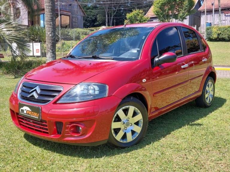 CITROËN - C3 1.6 EXCLUSIVE 16V FLEX 4P AUTOMÁTICO - 2011/2012 - VERMELHA - R$ 35.900,00