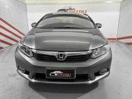 HONDA - CIVIC 2.0 LXR 16V FLEX 4P AUTOMÁTICO - 2013/2014 - CINZA - R$ 75.900,00