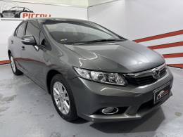 HONDA - CIVIC 2.0 LXR 16V FLEX 4P AUTOMÁTICO - 2013/2014 - CINZA - R$ 75.900,00