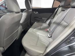 HONDA - CIVIC 2.0 LXR 16V FLEX 4P AUTOMÁTICO - 2013/2014 - CINZA - R$ 76.900,00