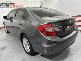 HONDA - CIVIC 2.0 LXR 16V FLEX 4P AUTOMÁTICO - 2013/2014 - CINZA - R$ 75.900,00