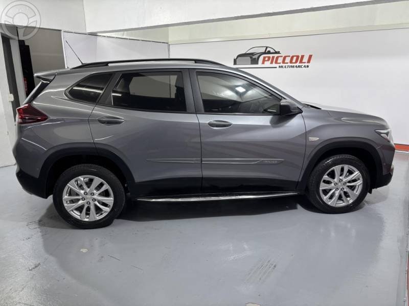 CHEVROLET - TRACKER 1.0 12V LTZ TURBO FLEX 4P AUTOMÁTICO - 2022/2023 - CINZA - R$ 104.900,00