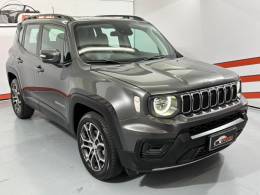 JEEP - RENEGADE 1.3 LONGITUDE T270 TURBO FLEX 4P AUTOMÁTICO - 2022/2023 - CINZA - R$ 109.900,00