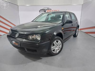 VOLKSWAGEN - GOLF 1.6 MI 8V 4P MANUAL - 2003/2003 - PRETA - R$ 33.900,00