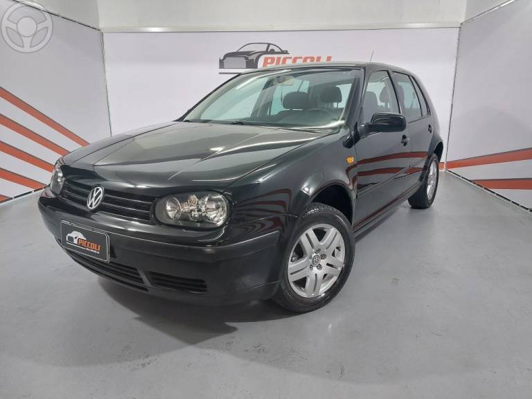 VOLKSWAGEN - GOLF 1.6 MI 8V 4P MANUAL - 2003/2003 - PRETA - R$ 33.900,00