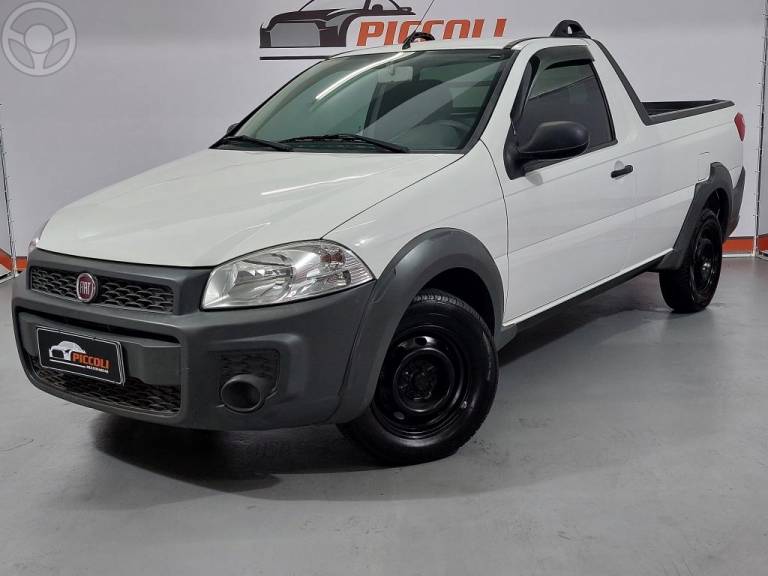 FIAT - STRADA 1.4 MPI WORKING CS 8V FLEX 2P MANUAL - 2016/2016 - BRANCA - R$ 46.800,00