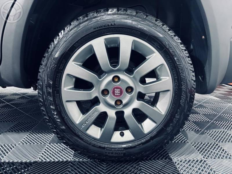 FIAT - PALIO 1.8 MPI ADVENTURE LOCKER WEEKEND 8V FLEX 4P AUTOMATIZADO - 2014/2015 - VERDE - R$ 47.900,00