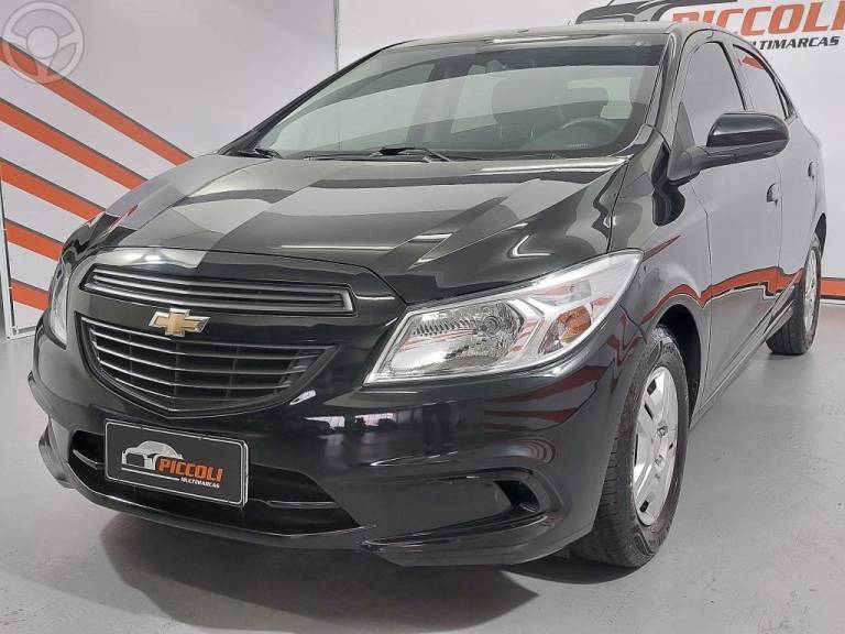 CHEVROLET - ONIX 1.0 MPFI JOY 8V FLEX 4P MANUAL - 2017/2018 - PRETA - R$ 49.900,00